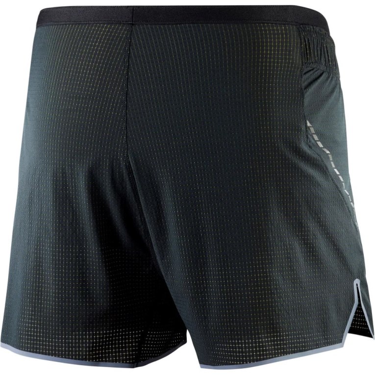 Black Salomon Sense Aero 3'' Men's Shorts | PH 42971T